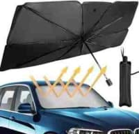 Avtomobil üçün günəş qoruyucu çətir 130x75sm — şəkil 5