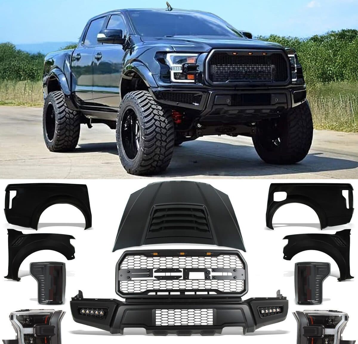 Bodi-kit Ford F150 Raptor