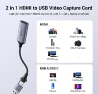 Video tutma kartı Ugreen 40189 HDMI to USB — şəkil 5