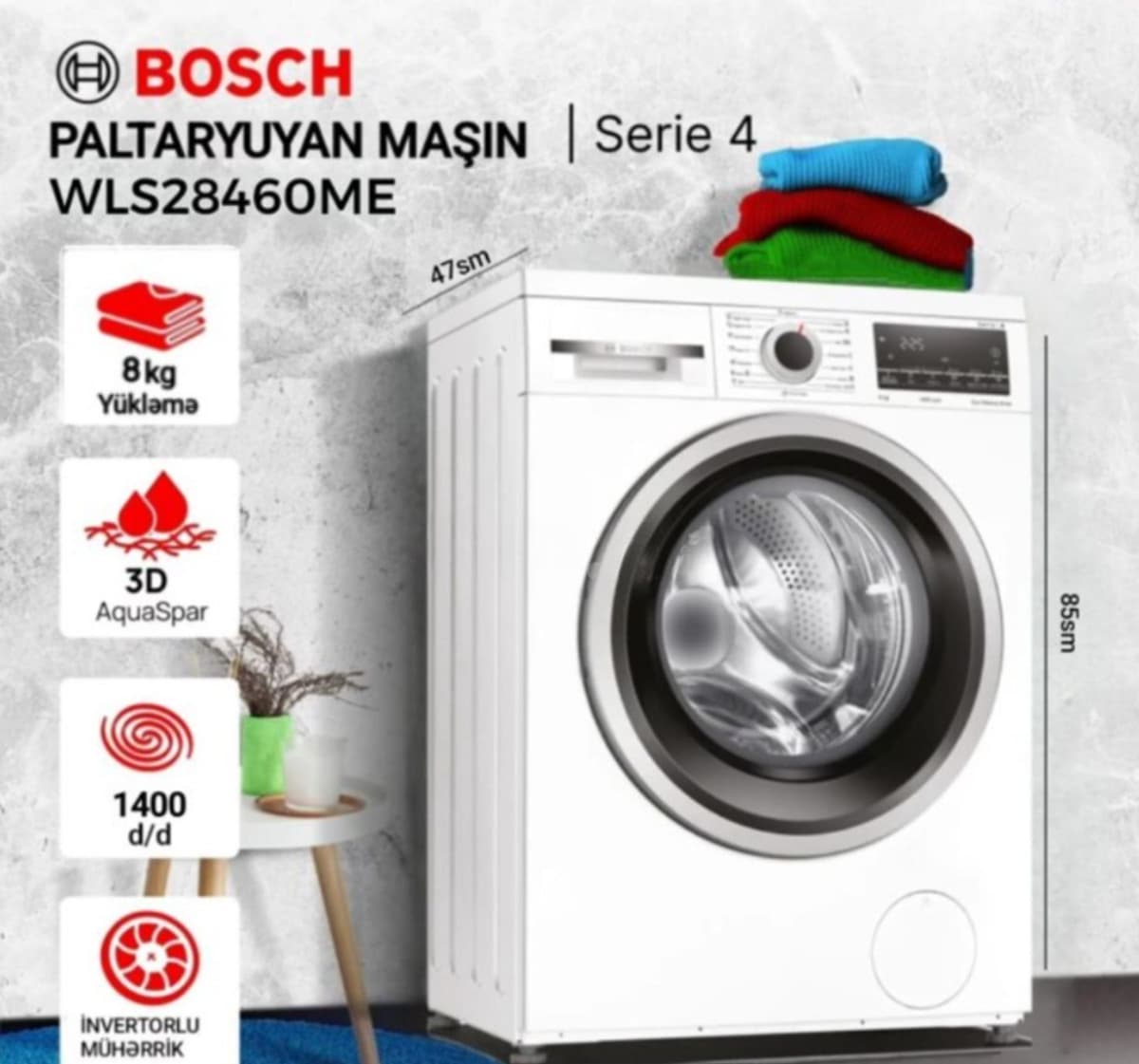 Bosch paltaryuyan maşın