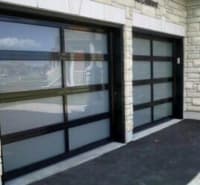 Panoramik avtomatik qapı Alutech — şəkil 8