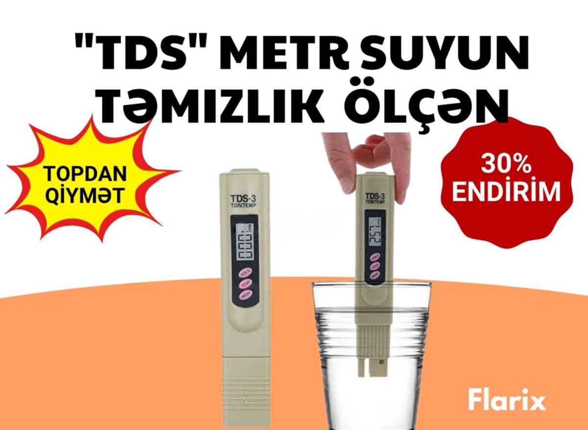TDS və PH ölçən cihaz