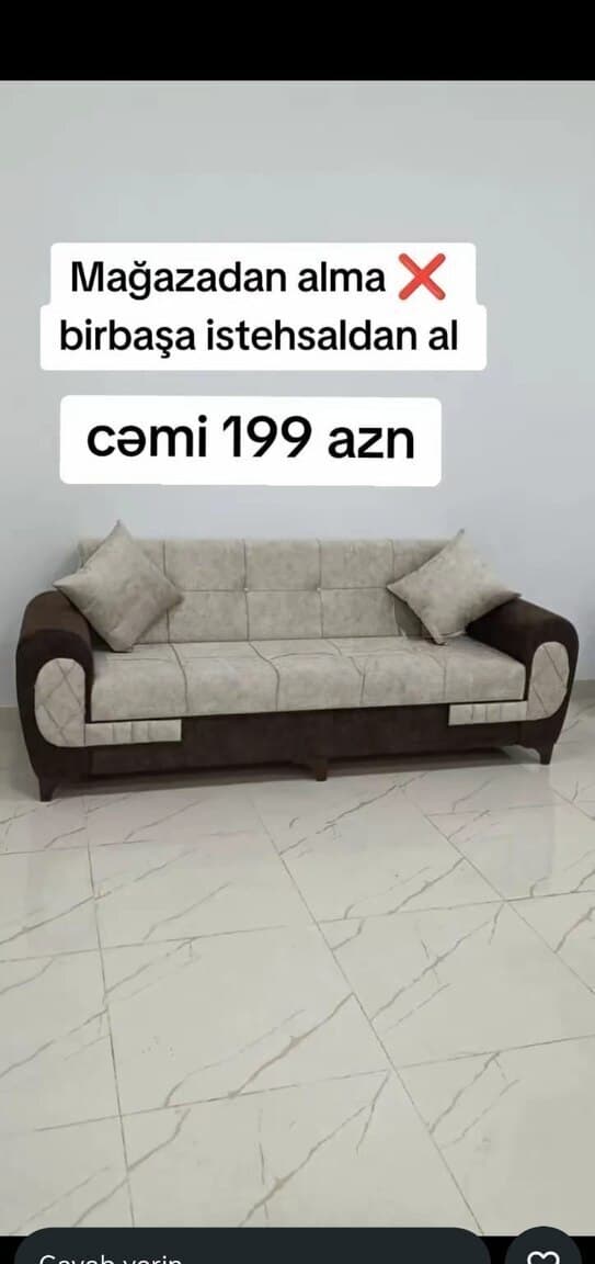 Künc divan, Qarışıq rəng