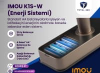 Ağıllı qapı kilidi Imou K1S-W — şəkil 5