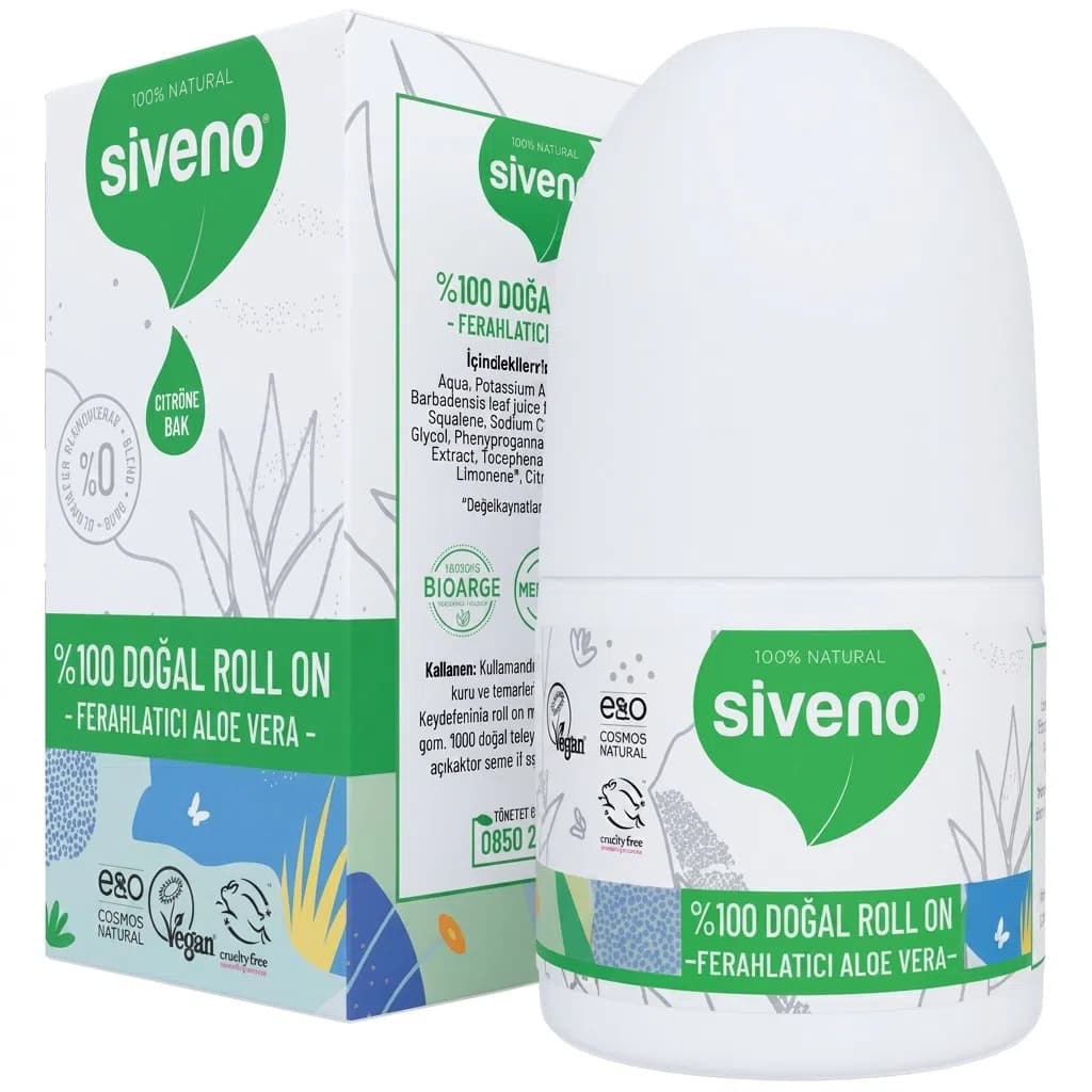 Siveno Aloe Vera Qadın Dezodorantı 50 ml