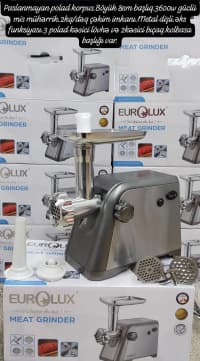 Eurolux ətçəkən maşın — şəkil 2
