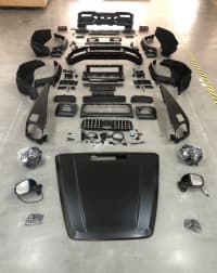 Bodykit Mercedes W212 E63 AMG — şəkil 5