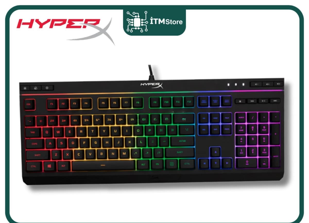 Oyun klaviaturası HyperX Alloy Core RGB