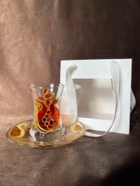Fincan-stəkan Şüşə material  — şəkil 5