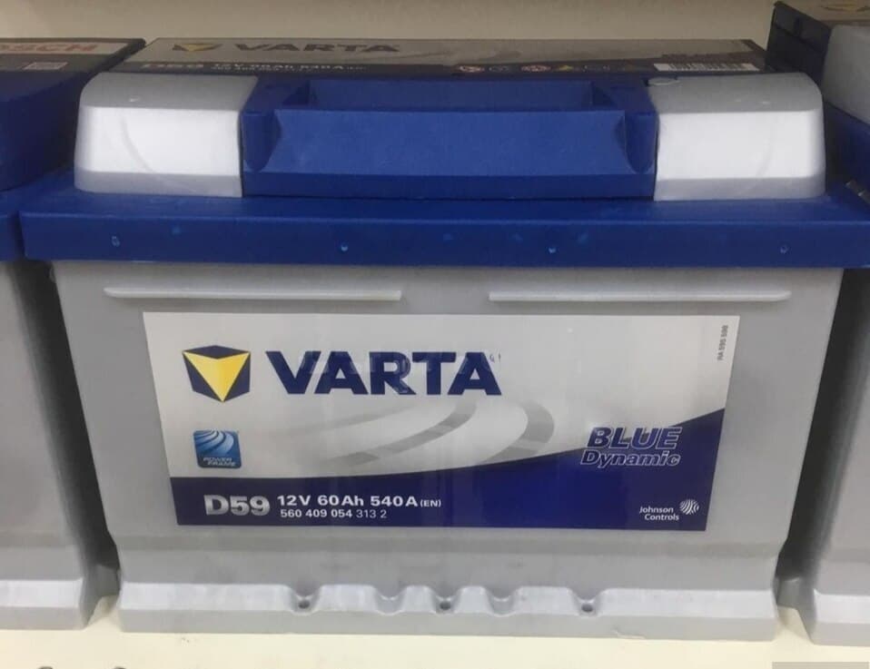 Akkumulyator Varta D59 12V 60Ah