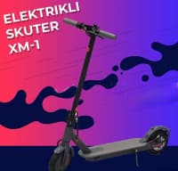 Uniseks uşaq skuteri, Elektrik skuter, Qara rəng — şəkil 2