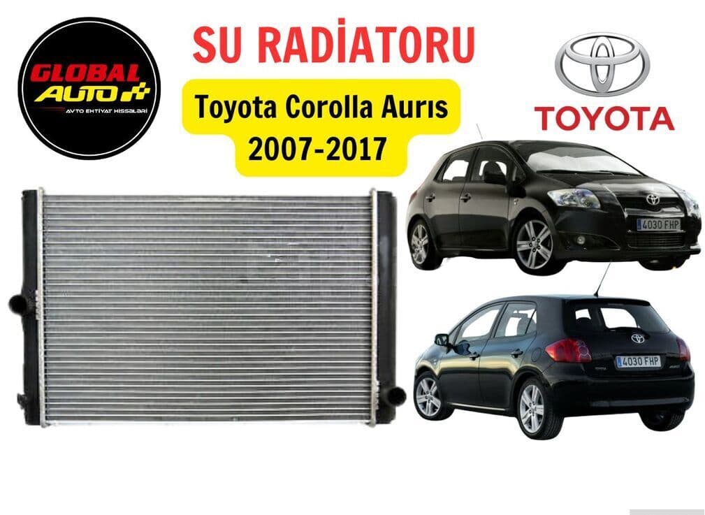 Su radiatoru Toyota Corolla Auris 2007-2011
