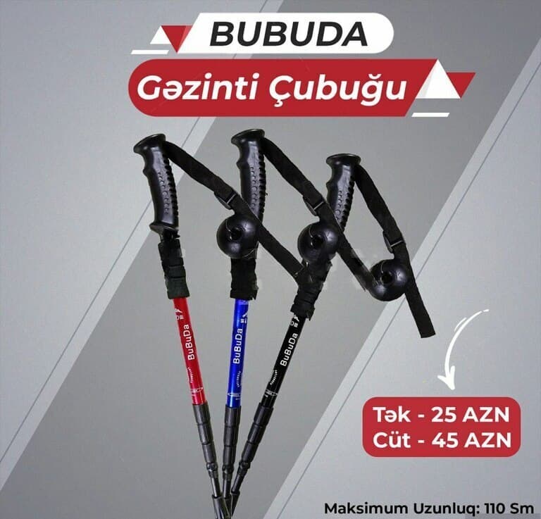Gəzinti çubuqları (Trekking poles)