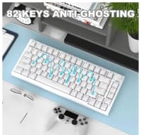 Mexaniki klaviatura Ajazz AK820 White — şəkil 4