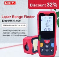 Lazer metrə UNI-T 40m, 50m, 60m — şəkil 1