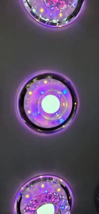 LED lampa, Ağ rəng — şəkil 2