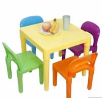 Uşaq mebel dəsti Plastik material, Qarışıq rəng — şəkil 2