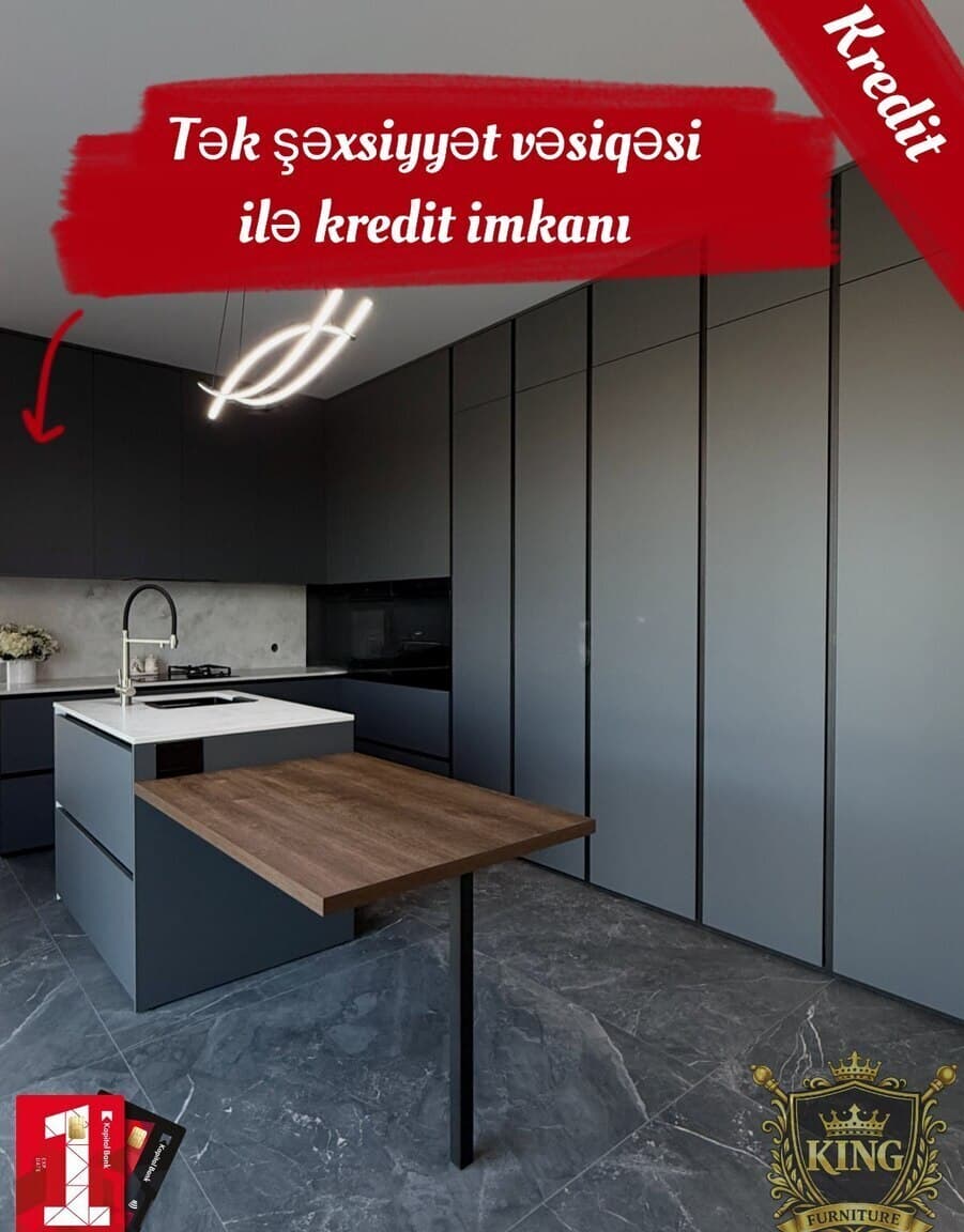 Mətbəx mebeli sifarişlə