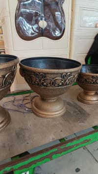 Klassik Dizaynlı Dekorativ Dibçəklər — şəkil 2