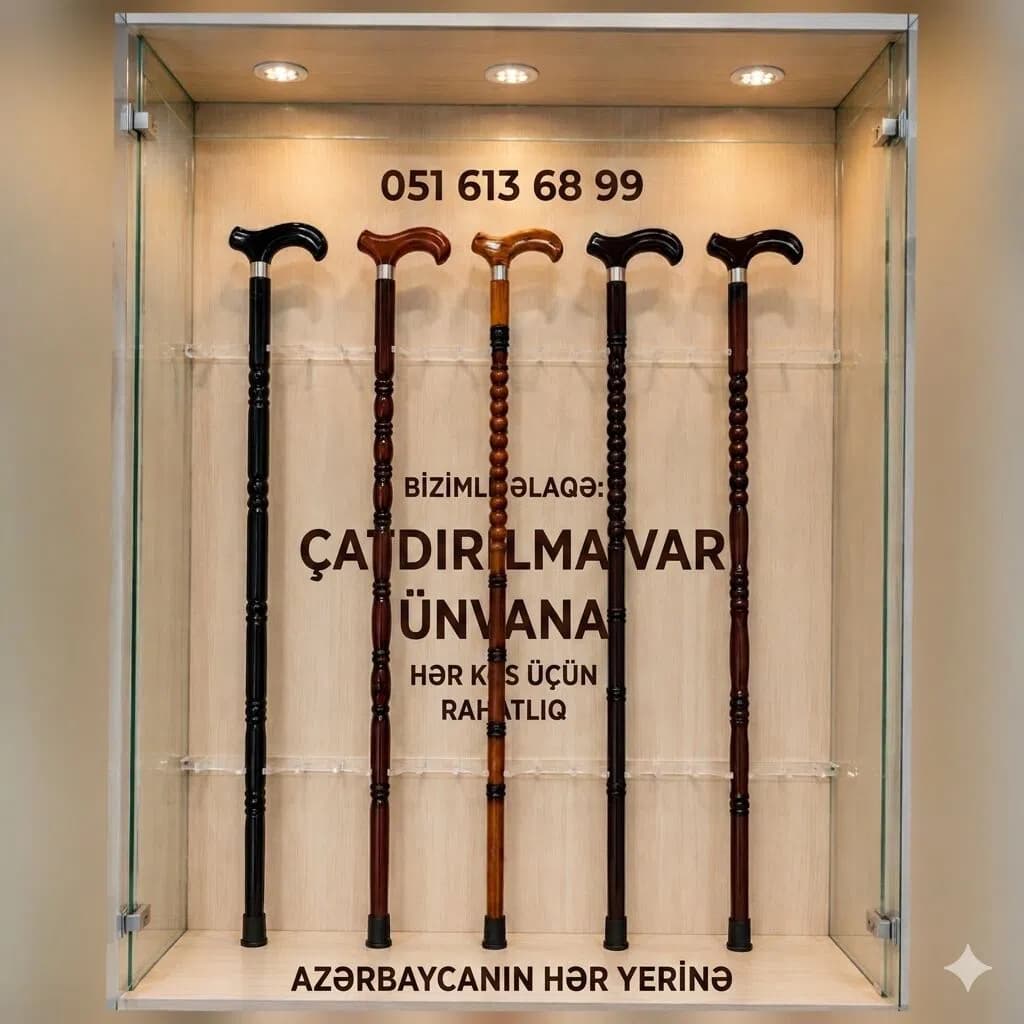 Ortopedik Əsa və Yürüməyə Köməkçi Vasitələr