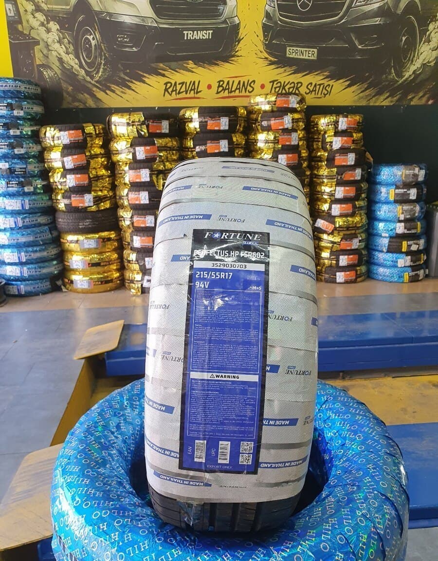 Avtomobil şini Fortune 215/55 R17