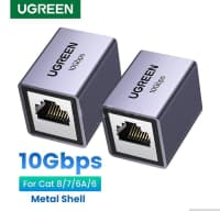 Kabel birləşdirici Ugreen RJ45 Extender 10Gb — şəkil 1