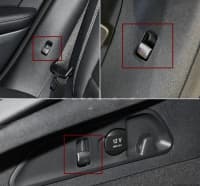 Oturacaq idarəetmə düymələri Mercedes W205 W253 — şəkil 5