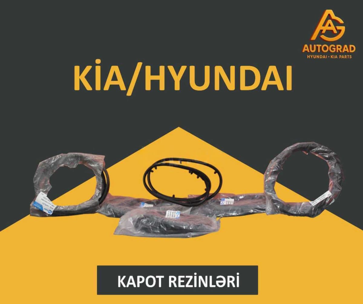 Kapot rezinləri Hyundai və Kia modelləri üçün
