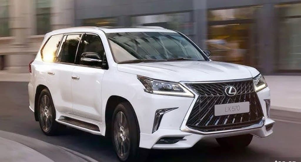 Qapı Lexus LX570 2018 ağ mirvari