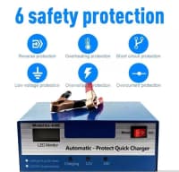 Akkumulyator şarj cihazı Anjing 618E 12V/24V — şəkil 3