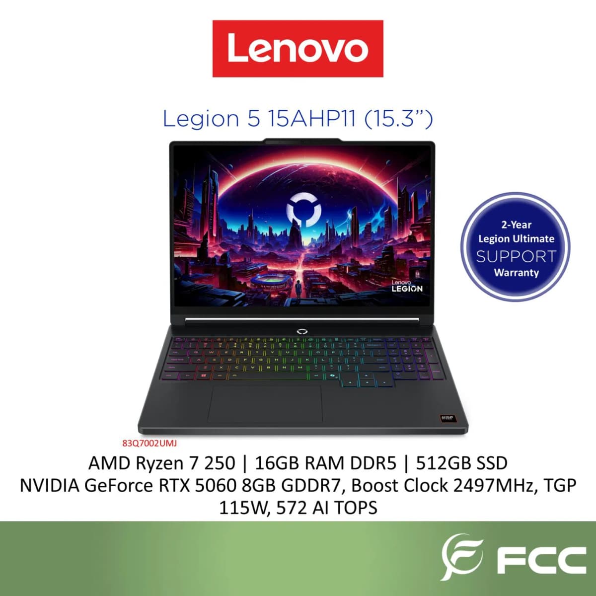 Notbuk Lenovo Legion 5