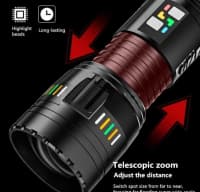 Professional 90W 30000 Lümen LED Fənər — şəkil 2