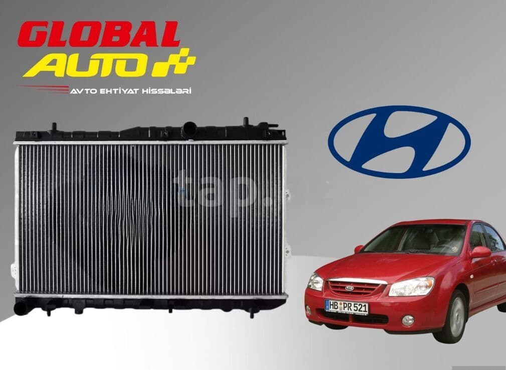Su radiatoru Kia Cerato 2005-2006 1.5 CRDI