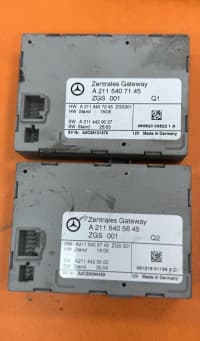 Elektron idarəetmə blokları Mercedes modelləri üçün — şəkil 6