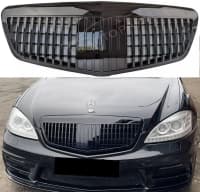 Radiator barmaqlığı Mercedes W221 Maybach — şəkil 13