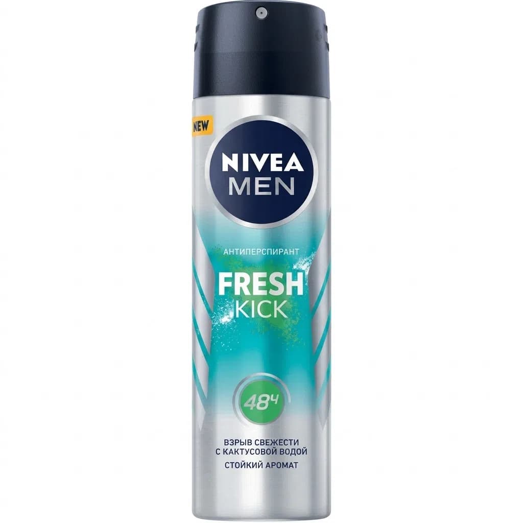 Nivea Men Fresh Kick Antiperspirant Sprey 150 ml