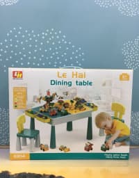 Uşaq mebel dəsti Plastik material, Qarışıq rəng — şəkil 3