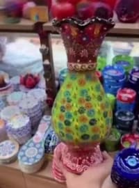 Mozaikalı keramika güldan-vazalar — şəkil 5