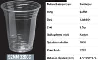Pet stəkanlar və qapaqları — şəkil 13