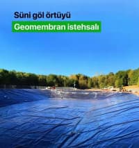 Geomembran süni göl örtükləri — şəkil 4