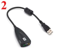 Audio Aksesuarları - AUX, USB Səs Kartları, Adapterlər — şəkil 5