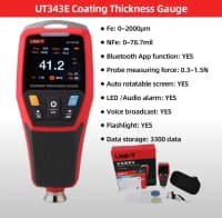 UNI-T UT343E Rəqəmsal Örtük Qalınlığı Ölçən Cihaz — şəkil 1