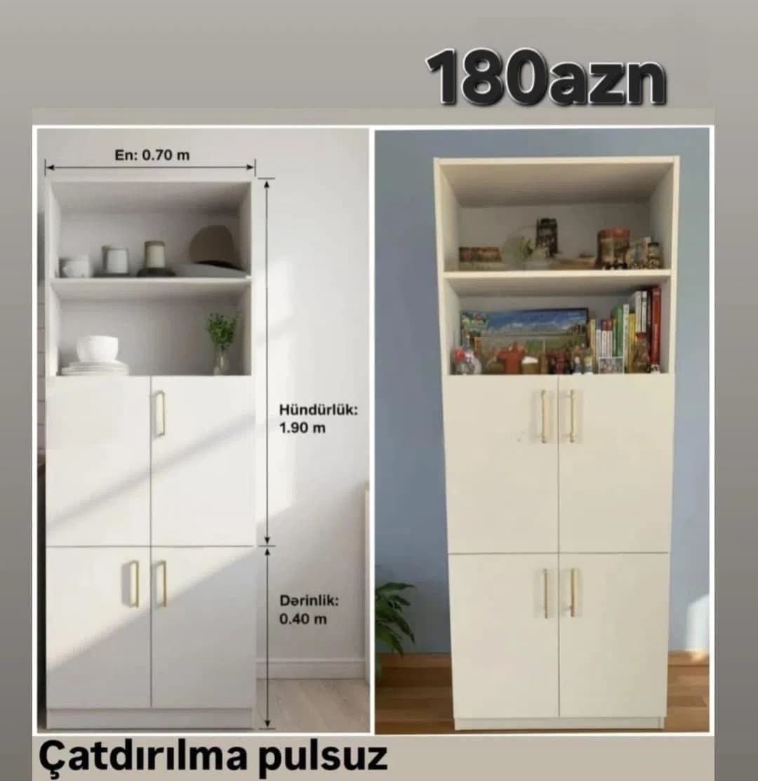 Ofis dolabı Kitab dolabı, Qarışıq rəng