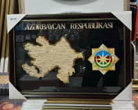Azərbaycanın suvenir xəritələri — şəkil 6