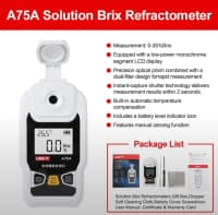 Refraktometr UNI-T A75A — şəkil 1