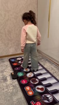 Uşaqlar üçün musiqili interaktiv oyun xalçası — şəkil 12