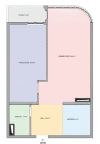 2 otaqlı mənzil 63 m² satılır Xırdalan — şəkil 7