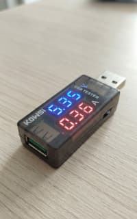 KWS-11VA USB Voltmeter/Ampermetr — şəkil 7