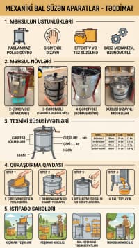 Mexaniki bal süzən aparatlar — şəkil 2
