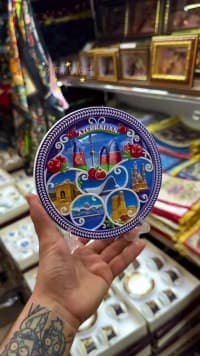 Azərbaycan mövzulu keramika suvenir boşqablar — şəkil 2